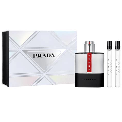 prada luna rossa carbon 100|prada carbon 100ml gift set.